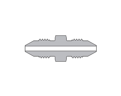 [SS-MMA-MM12-MM6] 316 SS, AMH Series Adapter Fitting, Male to Male, 3/4" × 3/8" Male 20M Series Medium Pressure Coned and Threaded Connection